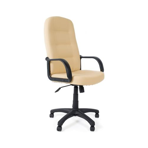 Кресло Tetchair DEVON (кож/зам бежевый бежевый перфор. 36-34/36-34/06)