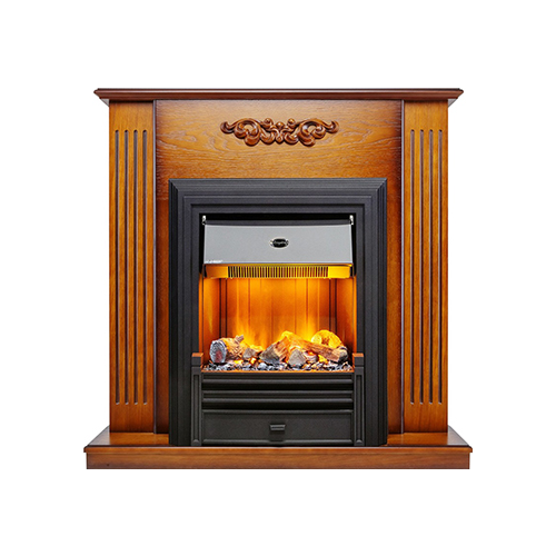Каминокомплект Dimplex Lumsden с очагом Brookline Black (дуб антик) 1174867788