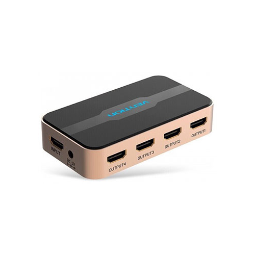 Разветвитель - сплиттер Vention HDMI 19 F/4x 19 F на 4 монитора ACCGO