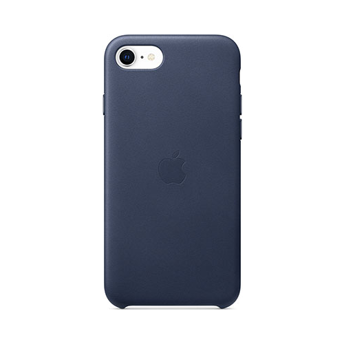 Чехол (клип-кейс) Apple iPhone SE Leather Case - Midnight Blue MXYN2ZM/A