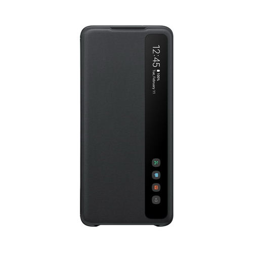 Чехол (флип-кейс) Samsung S20plus (G985) ClearView black EF-ZG985CBEGRU