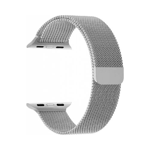 Ремешок из нержавеющей стали Lyambda для Apple Watch 42/44 mm CAPELLA DS-APM02/2-44-SL Silver