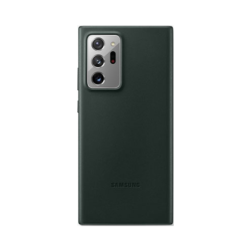 Чехол (клип-кейс) Samsung Galaxy Note 20 Ultra Leather Cover зеленый (EF-VN985LGEGRU)