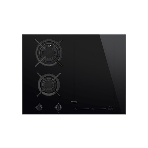 Встраиваемая комбинированная варочная панель Smeg PM 6621 WLDX