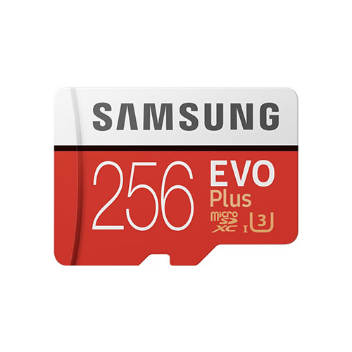 Карта памяти Samsung microSDXC 256Gb Class10 EVO+ с адаптером MB-MC256HA/RU