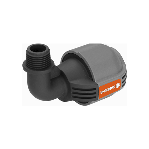 Соединитель Gardena L-образный 25 мм x 1/2"-наружная резьба 02780-20