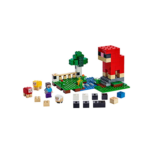 Конструктор Lego Minecraft Шерстяная ферма 21153