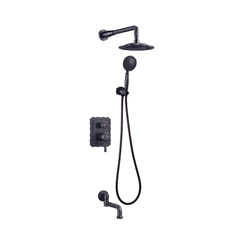 Смеситель Lemark Jasmine LM6622ORB для ванны и душа встраиваемый