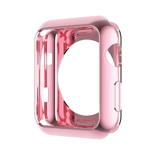 Чехол силиконовый Eva для Apple Watch 44 mm - Розовый (ADC005P)