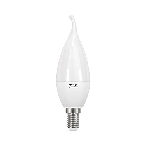 Лампа GAUSS LED Elementary Свеча на ветру 6W E14 450lm 4100K 34126