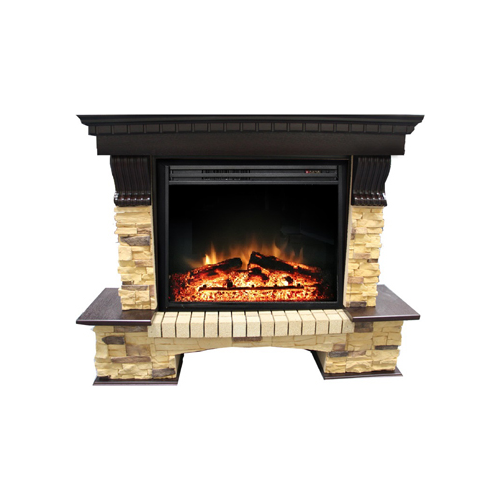 Каминокомплект Royal Flame Pierre Luxe сланец с очагом Jupiter FX N (темный дуб) 6666664910200