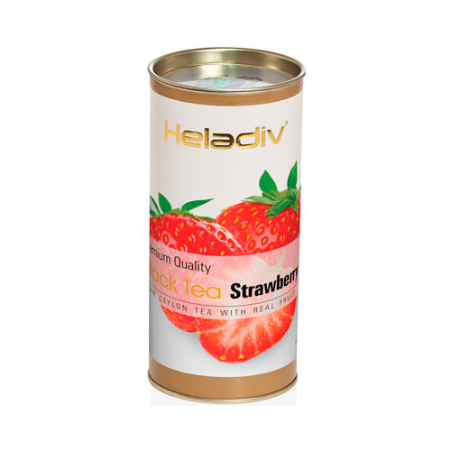 Чай черный HELADIV HD STRAWBERRY 100 gr Round P.T