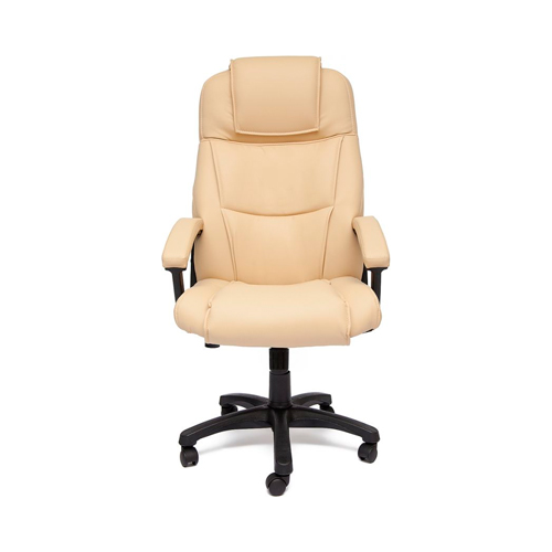 Офисное кресло Tetchair BERGAMO (кож/зам Бежевый PU C 36-34)