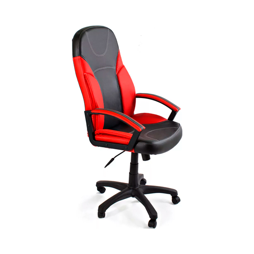 Кресло Tetchair TWISTER (кож/зам черный красный PU 36-6/PU 36-161)