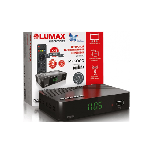 Цифровой телевизионный ресивер Lumax DV 1105 HD