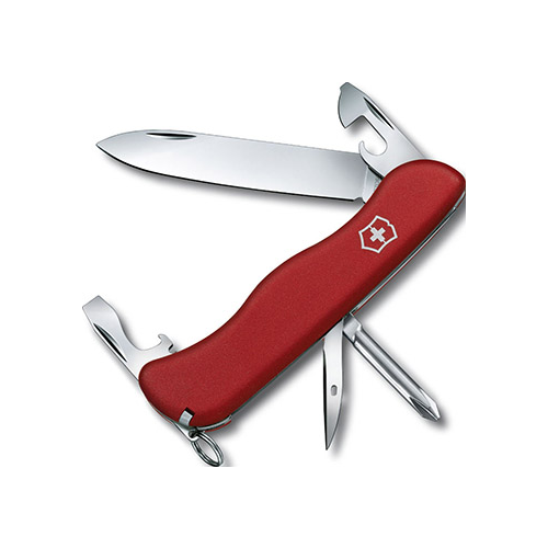 Нож перочинный Victorinox Adventurer 111 мм 11 функций с фиксатором лезвия красный