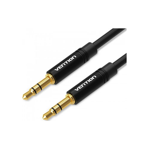 Кабель Vention аудио Jack 3 5 mm M/Jack 3 5 mm M - 1м Черный BAKBF