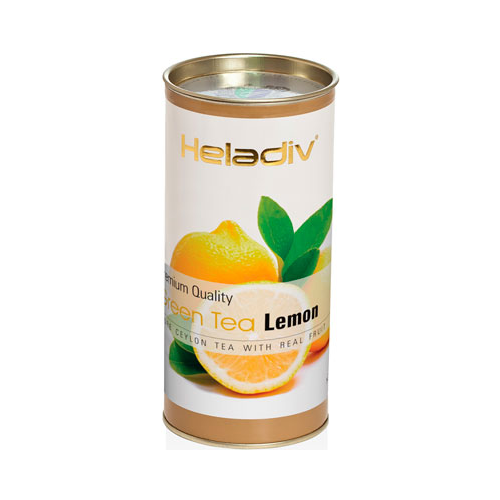 Чай зеленый HELADIV HD GT LEMON 100 gr Round P.T