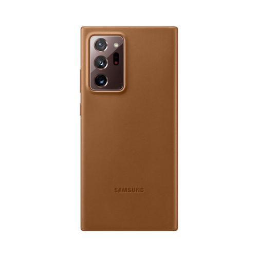 Чехол (клип-кейс) Samsung Galaxy Note 20 Ultra Leather Cover коричневый (EF-VN985LAEGRU)