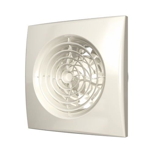 Вентилятор осевой вытяжной DiCiTi D 100 декоративный AURA 4 Ivory