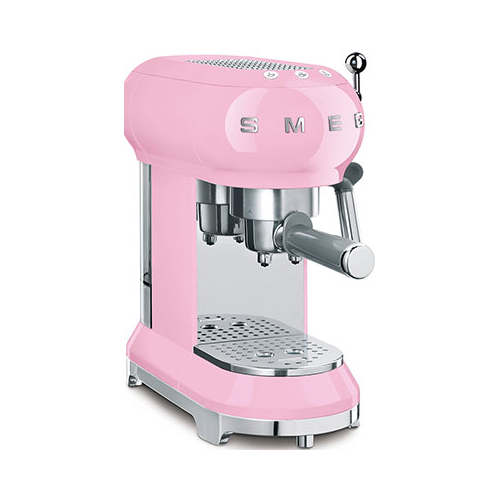 Кофеварка Smeg ECF01PKEU розовый