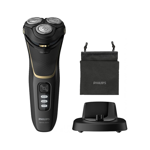 Электробритва Philips S3333/54 черный золотой