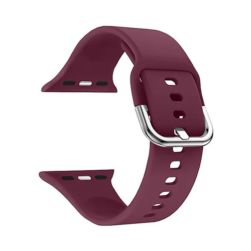 Силиконовый ремешок Lyambda для Apple Watch 42/44 mm AVIOR DSJ-17-44-WR Wine red
