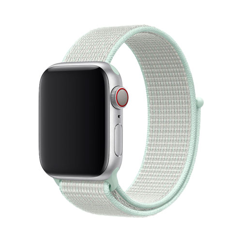 Ремешок нейлоновый Eva для Apple Watch 38/40mm Светлая бирюза (AVA009TT)