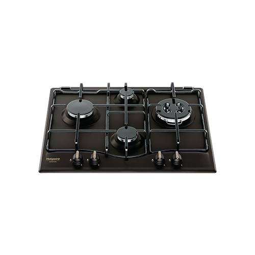 Встраиваемая газовая варочная панель Hotpoint-Ariston 7HPCN 640 T (AN) R/HA антрацит