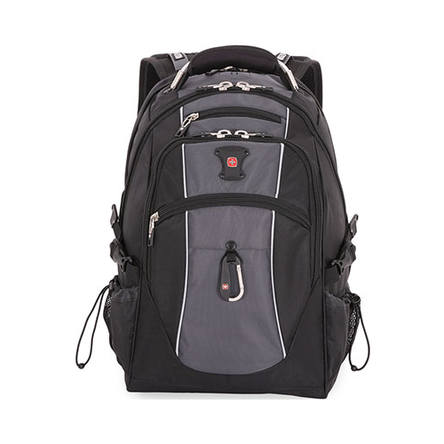 Рюкзак Swissgear 15" чёрный/серый полиэстер 900D/420D/М2 добби 34x23x48 см 38 л SA6677204410