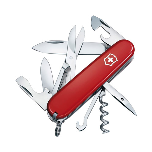 Нож перочинный Victorinox Climber 91 мм 14 функций красный