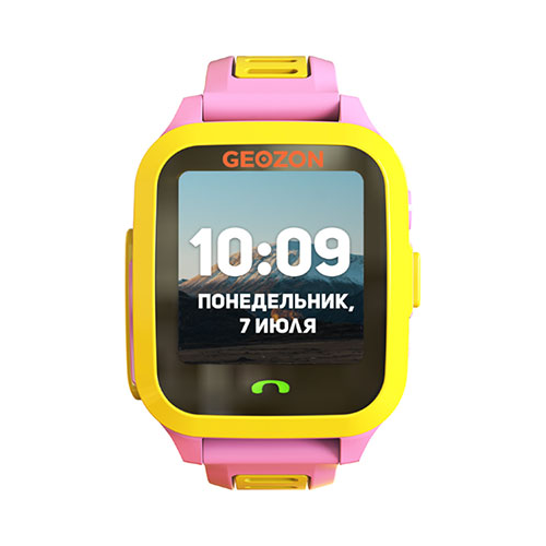 Детские часы с GPS поиском Geozon GEO ACTIVE pink
