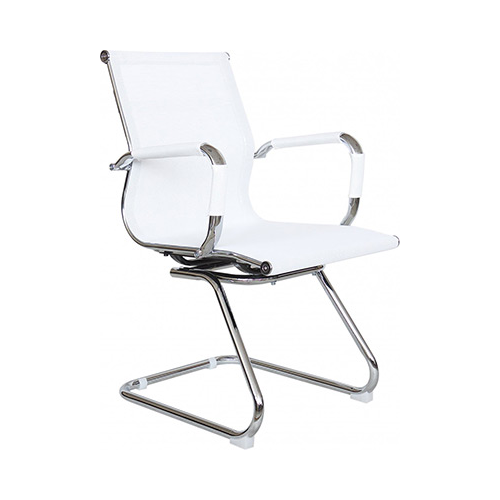 Кресло Riva Chair 6001-3 Белая сетка (W-04)