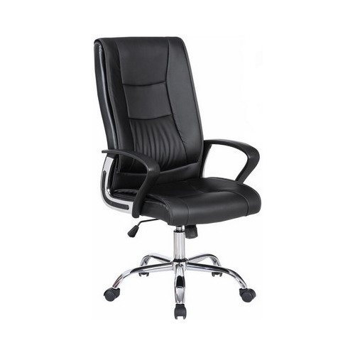Кресло Brabix ''Forward EX-570'' хром экокожа черное 531837