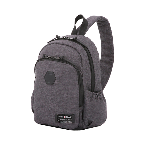 Рюкзак Swissgear 13'' cерый ткань Grey Heather/ полиэстер 600D PU 25х14х35 см 12 л SA2608424521