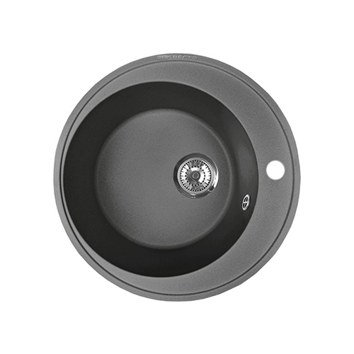 Кухонная мойка Respecta Sfera RS-45 черный опал RS45.101