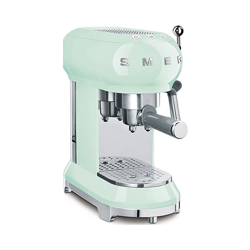 Кофеварка Smeg ECF01PGEU пастельный зеленый