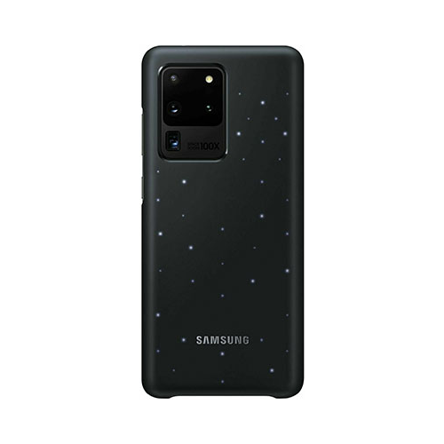 Чехол (клип-кейс) Samsung S20 Ultra (G988) LED-Cover black EF-KG988CBEGRU