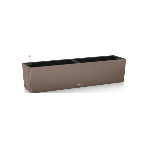 Подвесное/настольное кашпо с автополивом Lechuza BALCONERA Color 80 с субстратом в комплекте пластик мускатное Ш19 В19 Д79 см 12л 15684