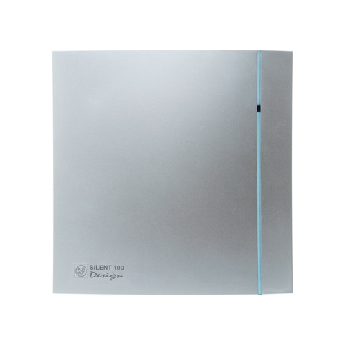 Вытяжной вентилятор Soler & Palau Silent-100 CRZ Design (серебро) 03-0103-122