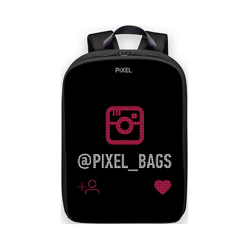 Рюкзак с LED-дисплеем Pixel PLUS - BLACK MOON черный (PXPLUSBM01)