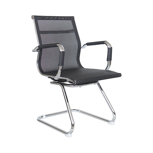 Кресло Riva Chair 6001-3 Чёрная сетка (W-01)