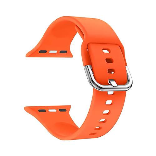 Силиконовый ремешок Lyambda для Apple Watch 42/44 mm AVIOR DSJ-17-44-OR Orange