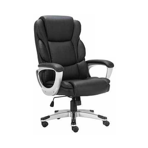 Кресло Brabix PREMIUM ''Rest EX-555'' пружинный блок экокожа черное 531938