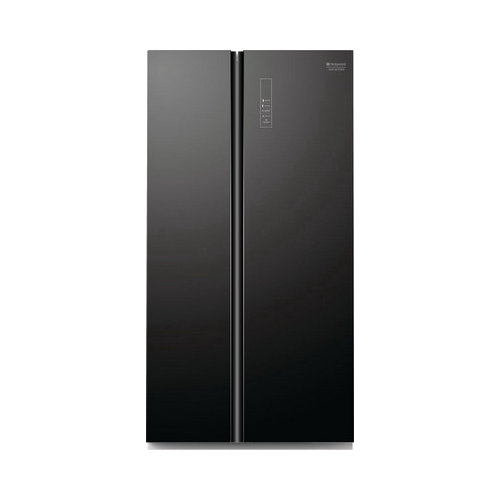 Холодильник Side by Side Hotpoint-Ariston SXBHAE 925 черное стекло