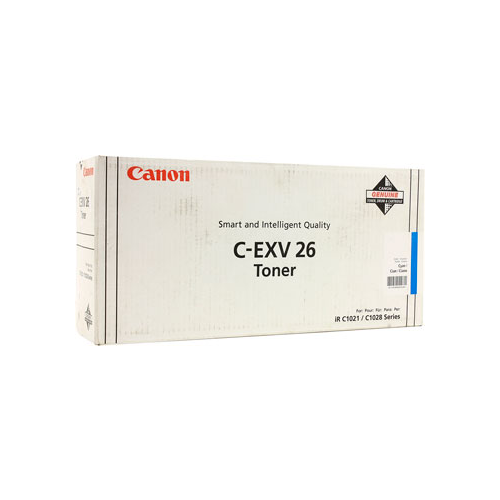 Тонер-картридж Canon C-EXV 26 C 1659 B 006 Голубой