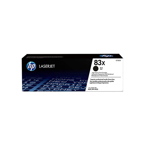 Картридж HP CF 283 X Чёрный