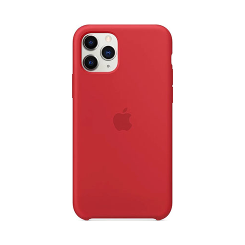 Чехол силиконовый Apple Silicone Case для iPhone 11 Pro цвет (PRODUCT RED) красный MWYH2ZM/A