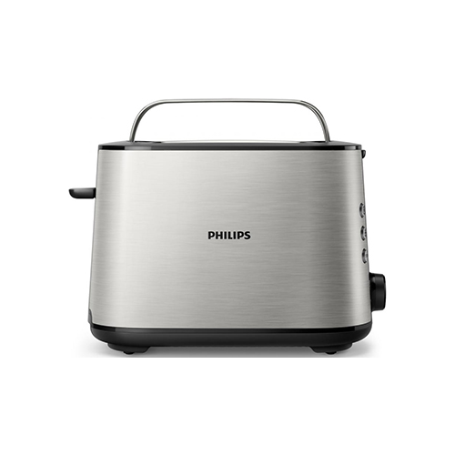 Тостер Philips HD2650/90 черный серебристый