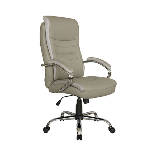Кресло Riva Chair 9131 Серо-бежевый (QC-12)